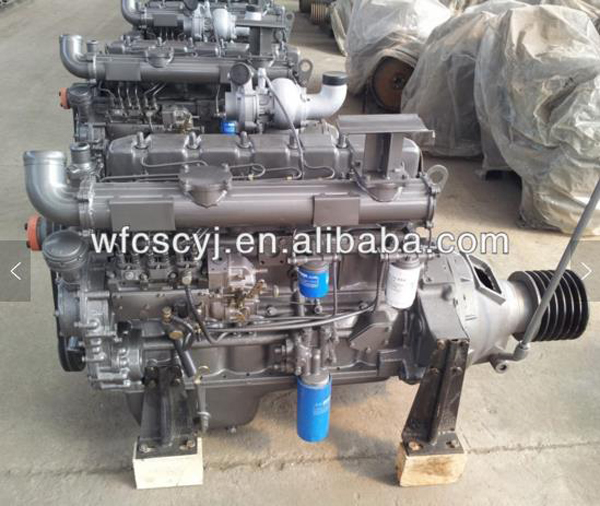 Weifang Stationary DIESEL ENGINE UNIT Ricardo sery R6105AZLD 6 CYLINDER Turbocharge